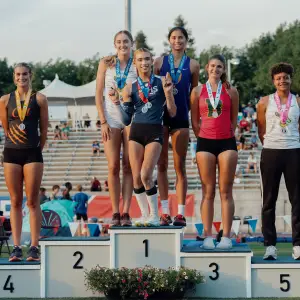 Trans Athlete Earns, and Shares, First Place in Track Event