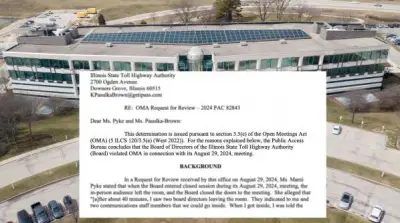 AG: Tollway violated the Open Meetings Act with settlement vote
