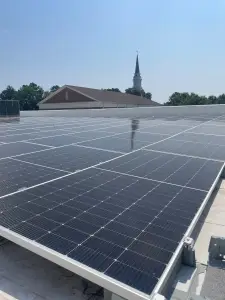 Dunwoody United Methodist Church installs a 152-kilowatt solar energy system