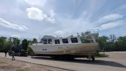 ‘Sometimes you just got to do the right thing.’ It took a team effort to remove abandoned boat from St. Croix River.