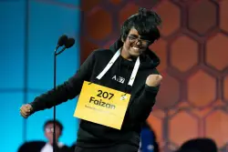 National Spelling Bee runners-up rarely go on to win. But Faizan Zaki hopes to defy the odds