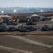 Gunfire in Gaza as Israel Says Its Troops Are Mobilizing
